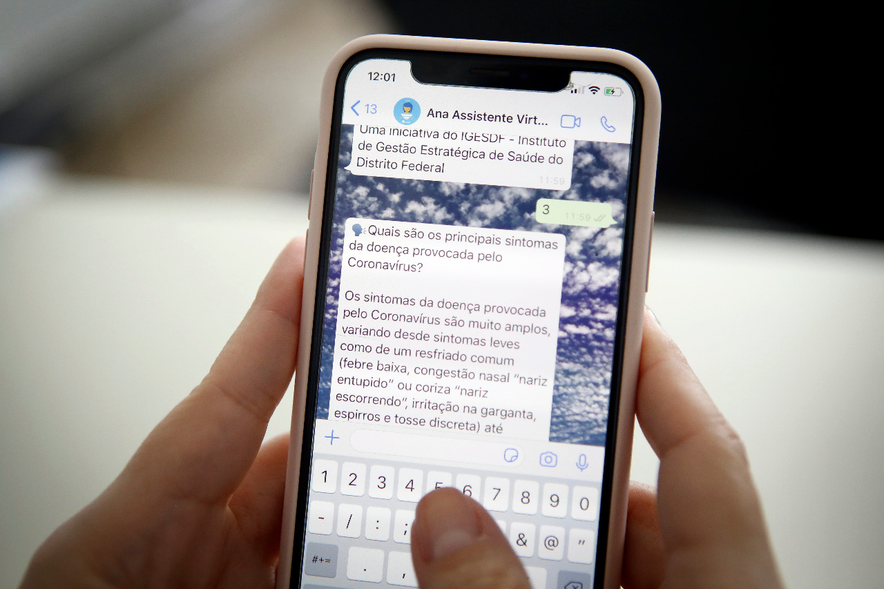 INTELIGÊNCIA ARTIFICIAL | Robôs virtuais ajudam GDF a orientar mais de seis mil pessoas sobre a Covid-19
